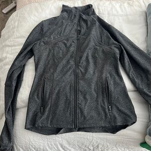 grey jacket . worn 2x. great condition